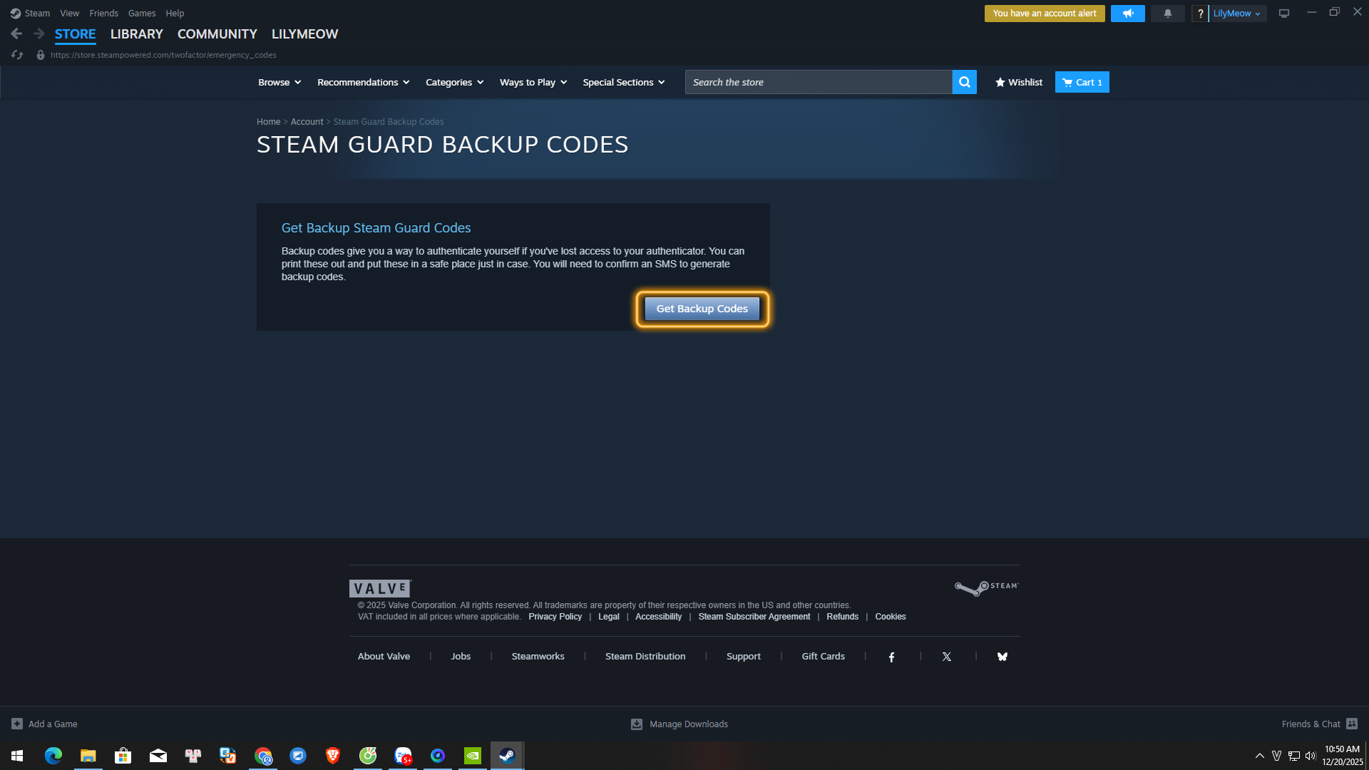 HƯỚNG DẪN LẤY BACKUP CODE STEAM (2025) - SuperPC